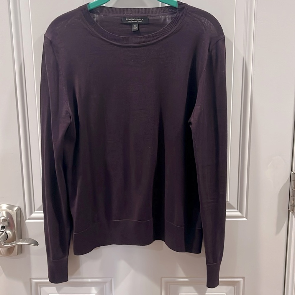 Banana Republic Merino wool crew neck sweater